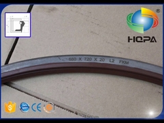 Excavator Parts Framework Oil Seal NBR Material With Pressure Resistance